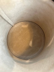 EXTRA CASE MEDIUM 16 BAG IN WHITE CREAM SMOOTH CALFSKIN WITH GOLD HARDWARE