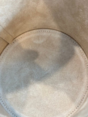 EXTRA CASE MEDIUM 16 BAG IN DOVE GRAY SMOOTH CALFSKIN WITH GOLD HARDWARE