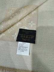 LV SCARF 140 CM IN WOOL MIX SILK 693013