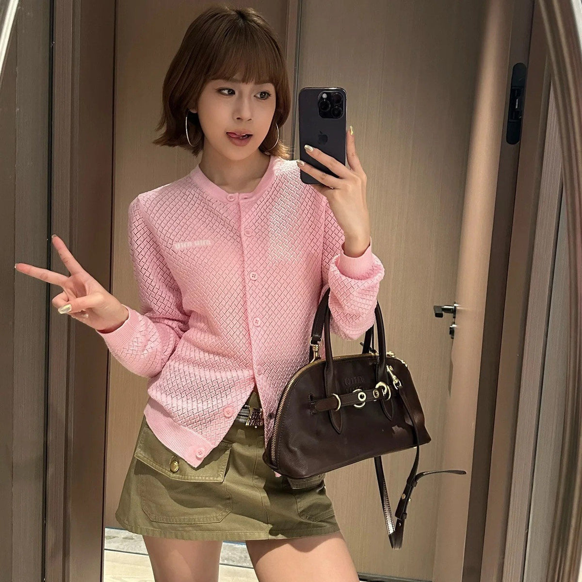MIUMIU CARDIGAN STYLE 413