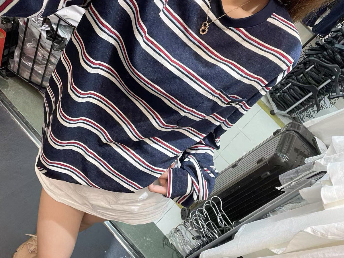 MIUMIU LONG-SLEEVE T-SHIRT STYLE 404