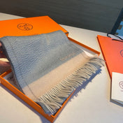 SCARF 180 CM IN POWDER BLUE CASHMERE 366045