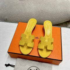 0ASIS SANDAL YELLOW CALFSKIN CLASSIC