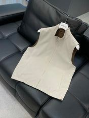 LORO PIANA 26S REVERSIBLE ZIP UP VEST 741