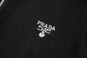PRADA ZIP-UP KNIT CARDIGAN STYLE 142