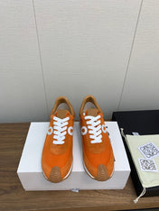 LW FLOW RUNNER SNEAKER ORANGE SUEDE