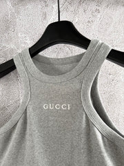 GUCCI CROPPED SLEEVELESS TOP STYLE 129