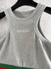 GUCCI CROPPED SLEEVELESS TOP STYLE 129