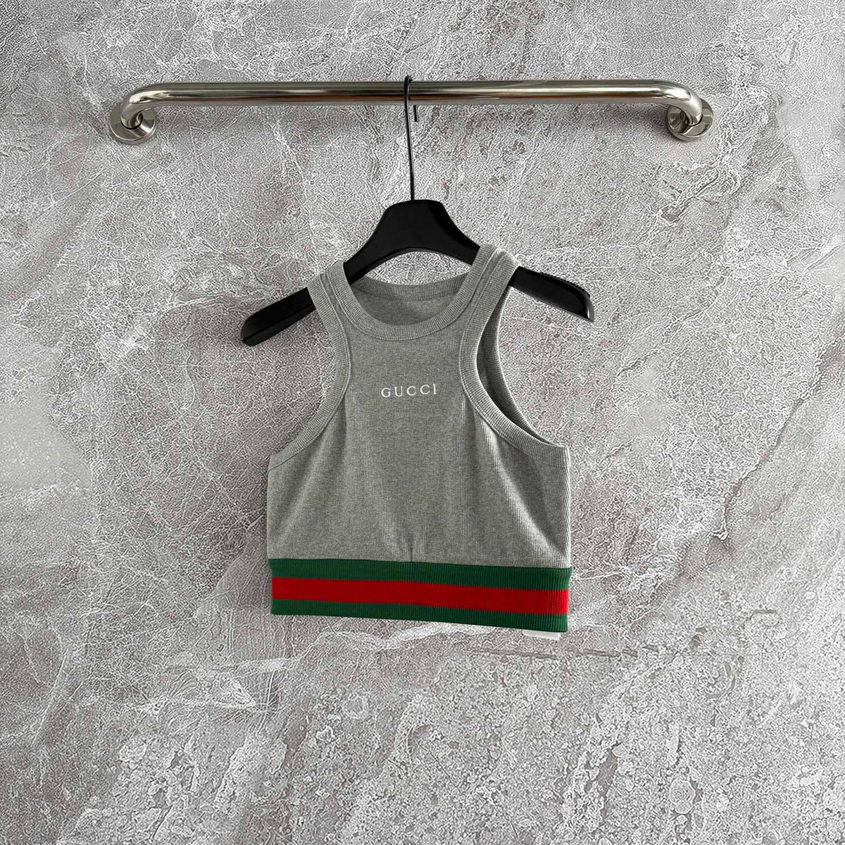 GUCCI CROPPED SLEEVELESS TOP STYLE 129
