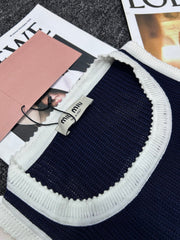 MIUMIU SLEEVELESS KNIT DRESS STYLE 634