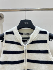 DIOR 25S SLEEVELESS STRIPED VEST STYLE 202