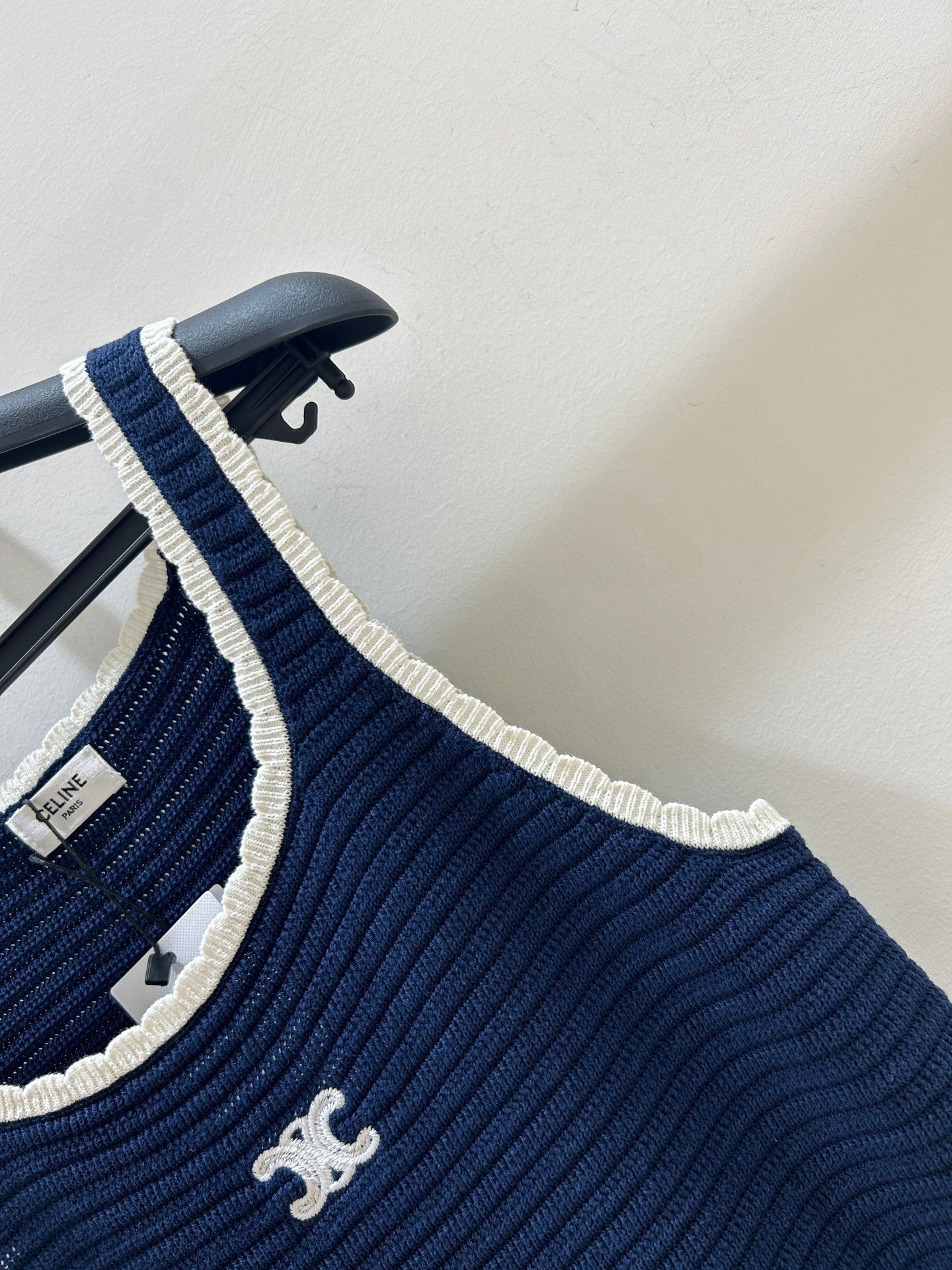 CELINE 25S LACE SPAGHETTI STRAP DRESS 0054