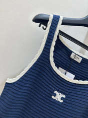 CELINE 25S LACE SPAGHETTI STRAP DRESS 0054