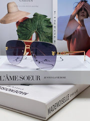 C DE AVIATOR FRAME SUNGLASSES 543538 IN METAL