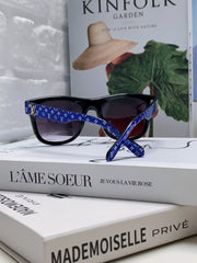 MONOGRAM SUNGLASS 581385 IN BLUE ACETATE FRAME