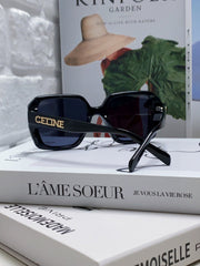 TRIOMPHE SUNGLASSES 548595 IN BLACK ACETATE