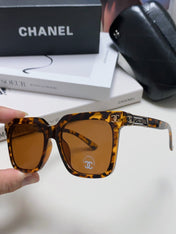 SQUARE SUNGLASSES 632879 IN HAVANA ACETATE