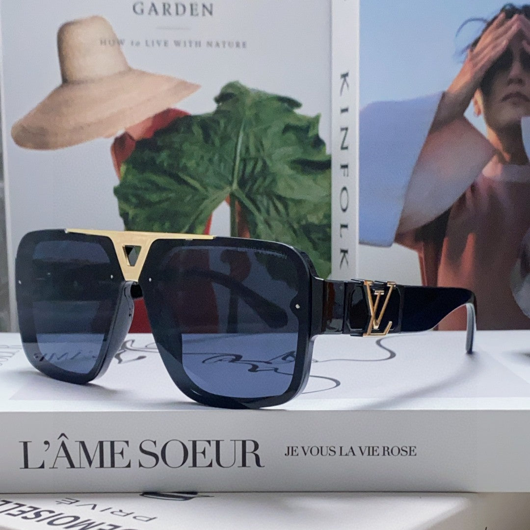 EVIDENCE SUNGLASSES 574719 IN BLACK ACETATE