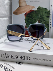 SQUARE FRAME SUNGLASSES  567447 IN ACETATE