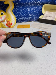 CAT EYE SUNGLASSES 567471 IN HAVANA ACETATE