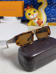 CLASH PILOT SUNGLASSES 567479 IN HAVANA ACTETE GOLD METAL