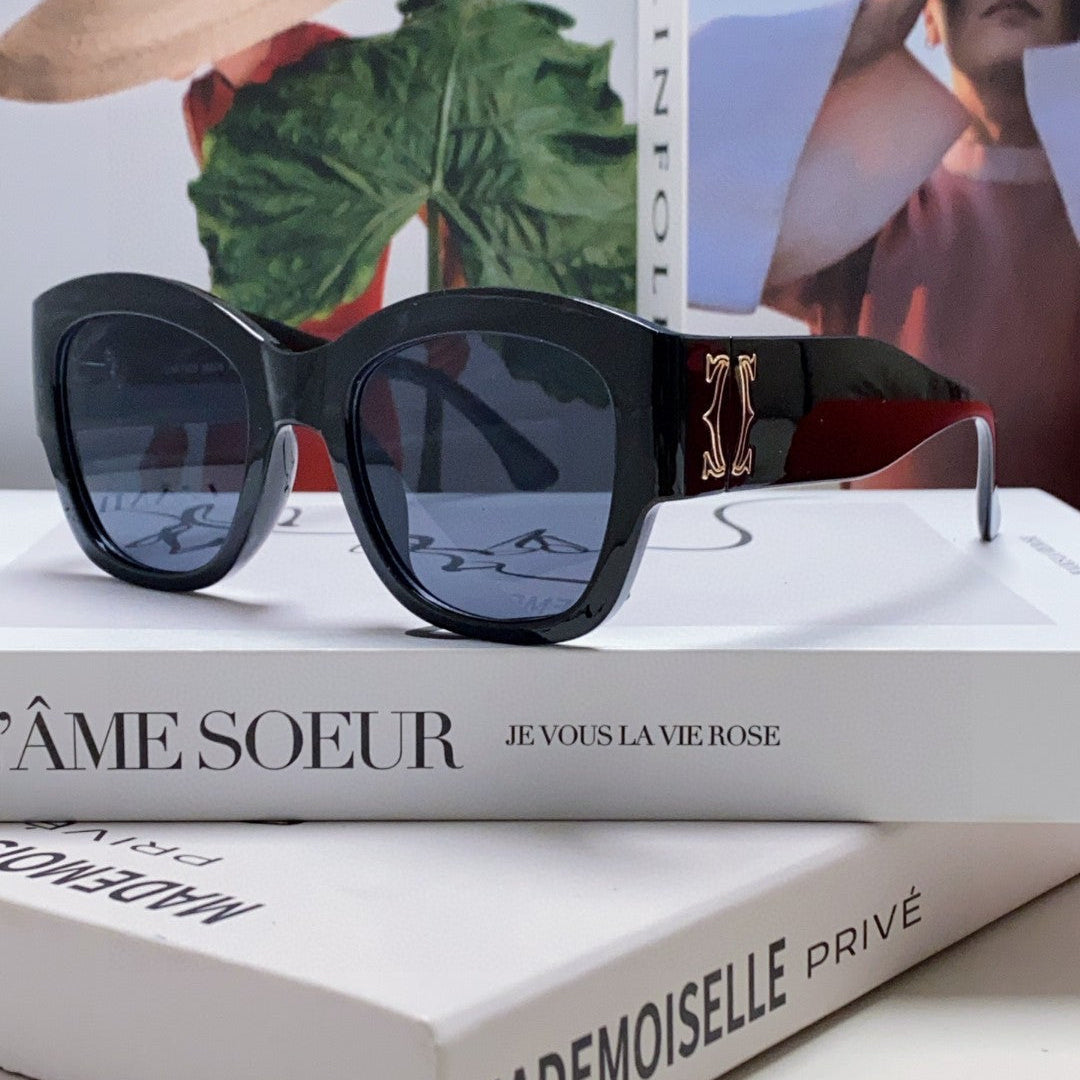 CHUNKY SQUARE FRAME SUNGLASSES 533149 IN ACETATE