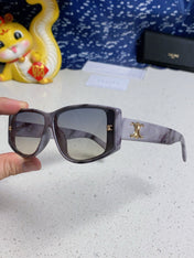 TRIOMPHE SUNGLASS 566217 IN MARBLED EFFECT ACETATE
