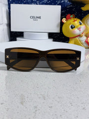 TRIOMPHE SUNGLASS 533219 IN CARAMEL ACETATE
