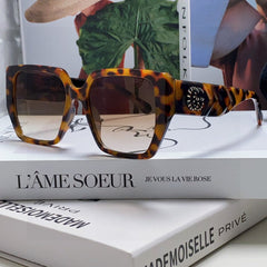 SQUARE FRAME SUNGLASSES 570209 IN ACETATE