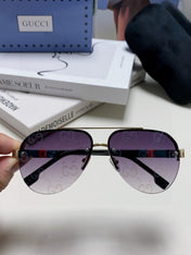 AVIATOR FRAME SUNGLASSES 570223 IN METAL
