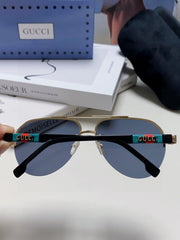 AVIATOR FRAME SUNGLASSES 570223 IN METAL