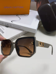 CLASH SQUARE SUNGLASSES 570250 IN GREY ACETATE