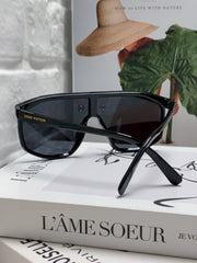 WAIMEA SUNGLASSES 570268 IN BLACK ACETATE MONOGRAM ON LENS