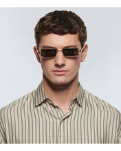 PANTHÈRE RECTANGULAR FRAME SUNGLASSES CT0473S IN METAL