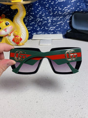 SQUARE FRAME SUNGLASSES 573303 IN ACETATE EMBOSSED LOGO
