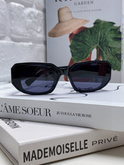 GLIMPSE SUNGLASSES 576821 IN BLACK ACETATE