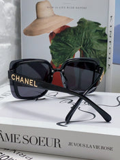 SQUARE SUNGLASSES 638798 IN ACETATE
