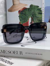 SQUARE SUNGLASSES 638798 IN ACETATE