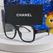 SQUARE SUNGLASSES 638934 IN BLACK ACETATE