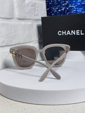 BROWNLINE SUNGLASSES 638936 IN LIGHT GRAY ACETATE