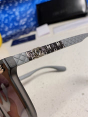 BROWNLINE SUNGLASSES 638935 IN GRAY ACETATE