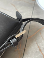 SIMPLY MINI 22 IN BLACK GRAINED CALFSKIN