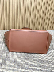 Y TOTE BAG 39 IN TAWNY BROWN CALFSKIN