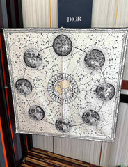 DIOR SCARF 90 CM IN SILK 651243