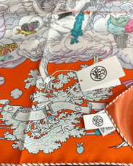 HERMES 25S SCARF 90 IN SILK 724702