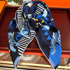 HERMES 25S SCARF 90 IN SILK 007