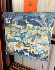 HERMES 25S SCARF 90 IN SILK 727407