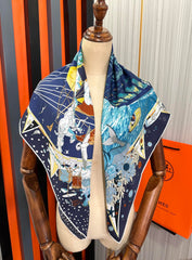 HERMES 25S SCARF 90 IN SILK 730531