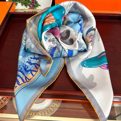 HERMES 25S SCARF 90 IN SILK 730547