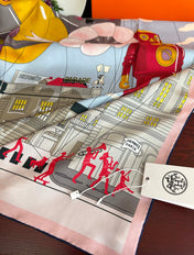 HERMES 25S SCARF 90 IN SILK 730548